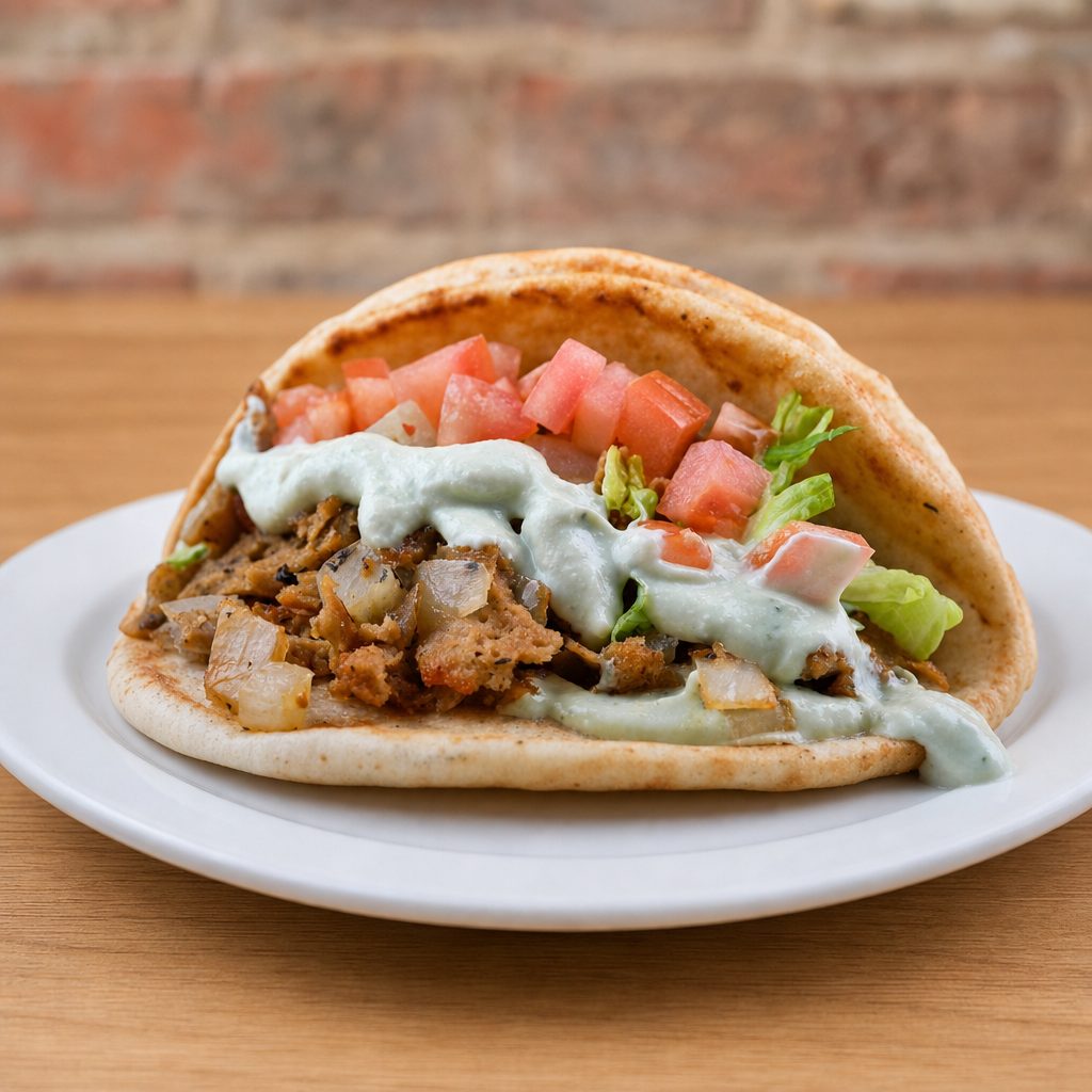 Vegan Chicken Gyro.
