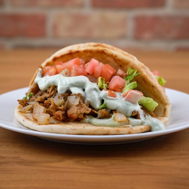 Vegan Chicken Gyro.